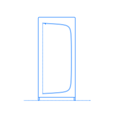 Furniture Armoires Wardrobes Ikea Breim Wardrobe Tracing Svg Vector, Free Vectors File